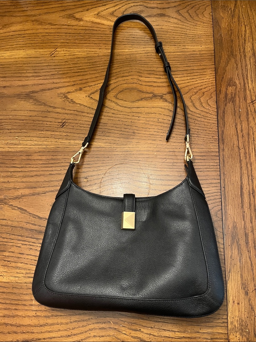 Kate Spade deco leather hobo bag